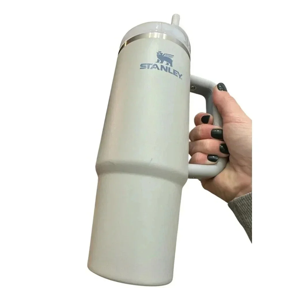 Stanley 30oz Tumbler Cup With Straw And Lid Blue/gray